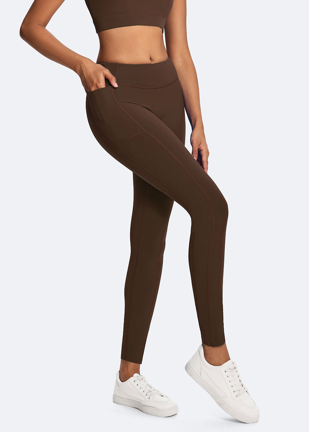 Drawstring Waist Pocket Leggings