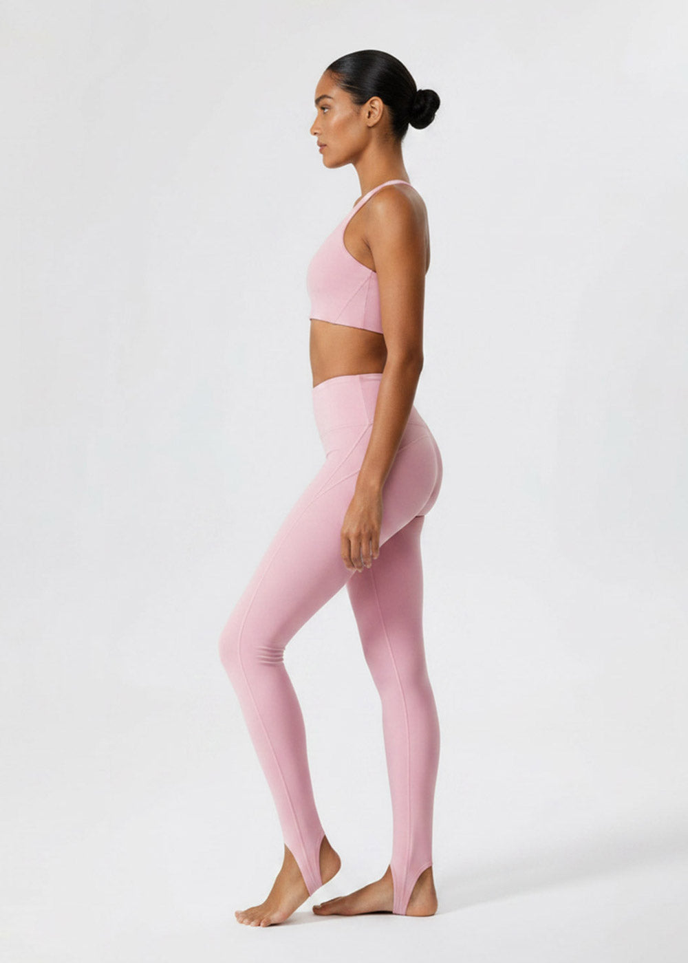 High Waist Hip Lifting Stirrup Yoga Leggings