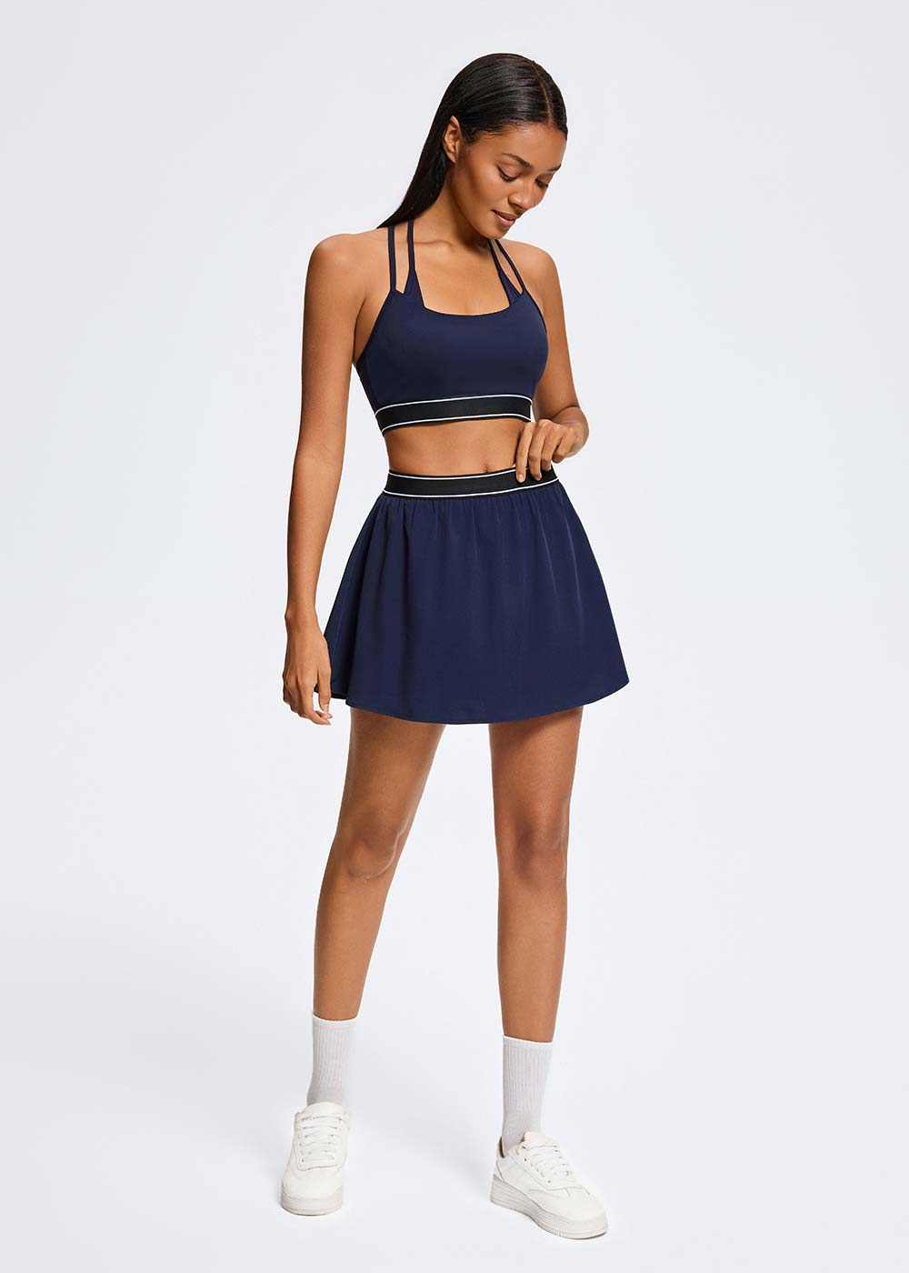 A-Line Built-In Shorts Tennis Skort