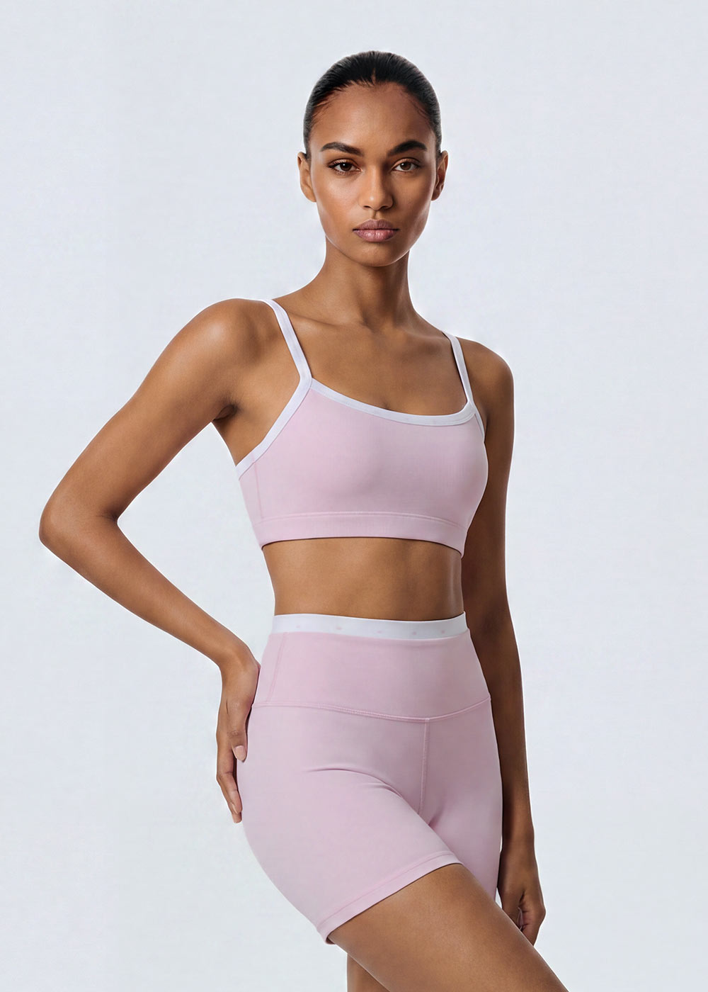 Print Athletic Bra Light Support Training Bra