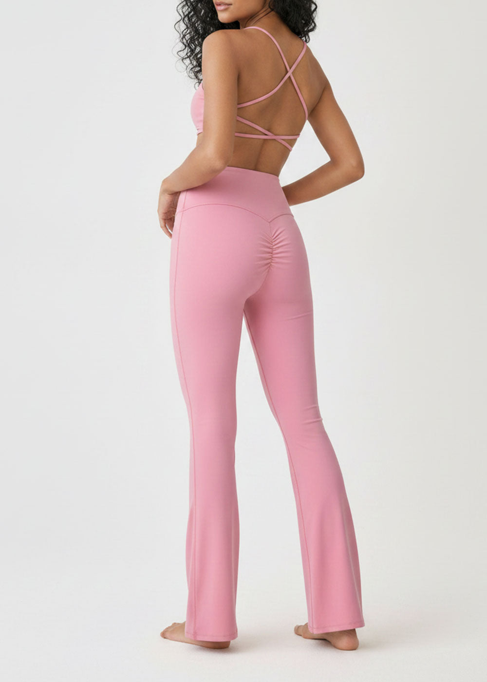 Sexy Halter Twist Front Athletic Bra
