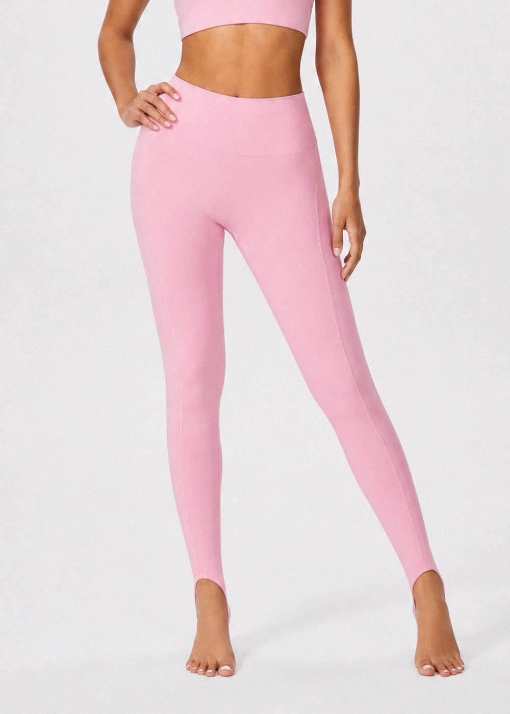 High Waist Hip Lifting Stirrup Yoga Leggings