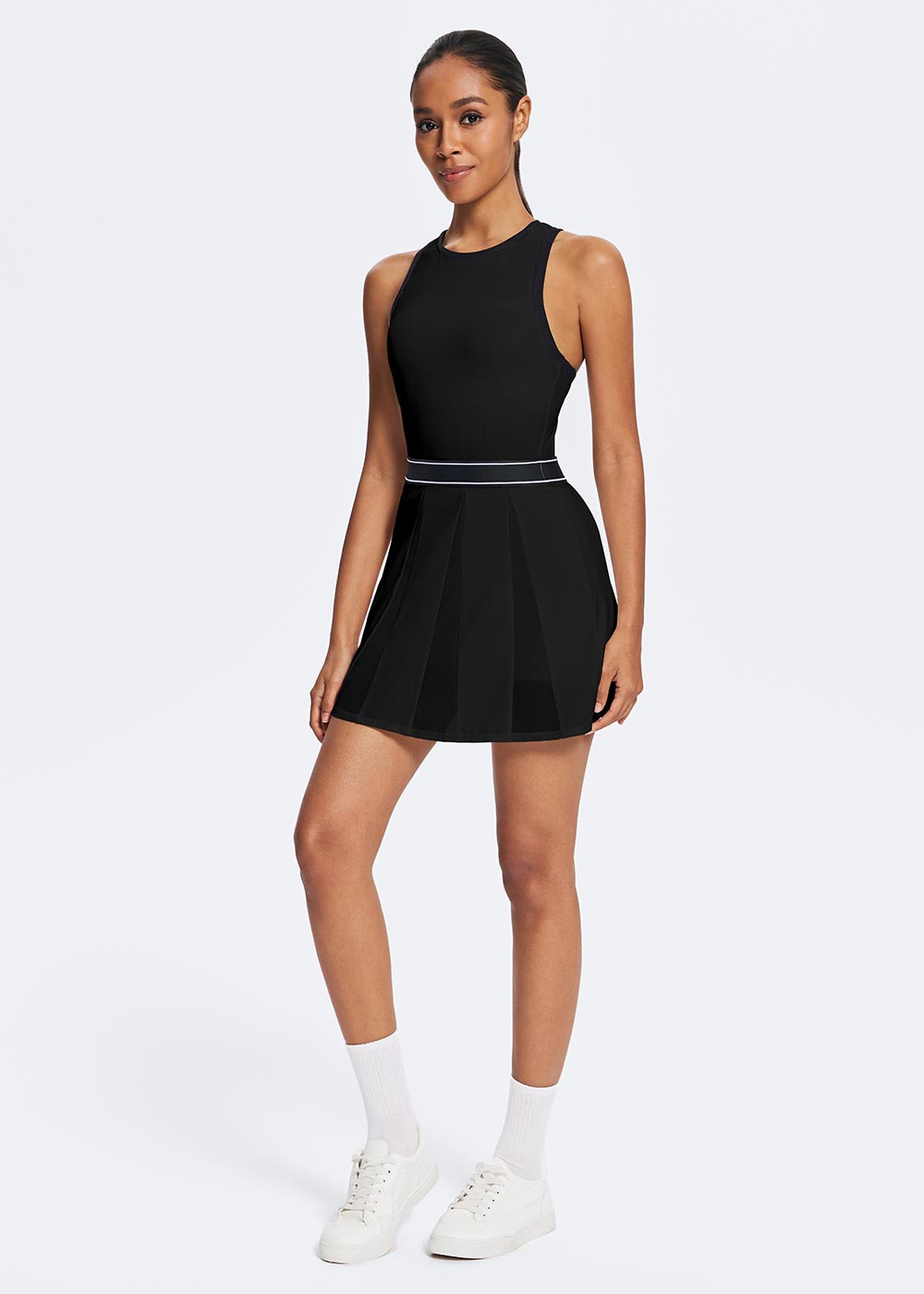 U-Neck Sleeveless Athletic Dress