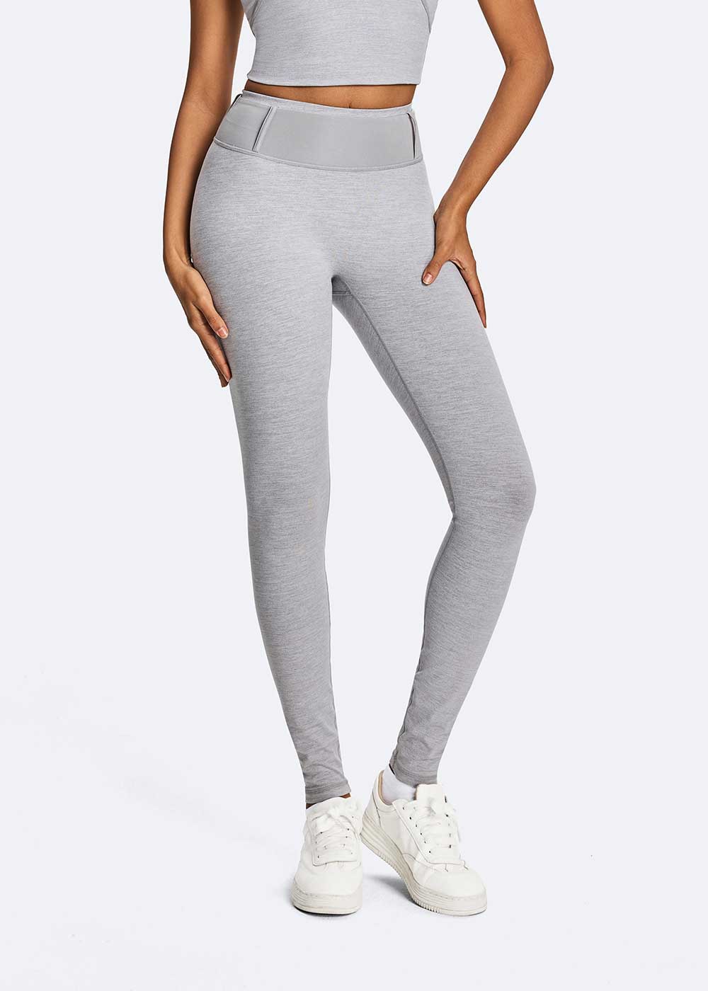 Chic High-Waisted Skin-Fit Yoga Leggings