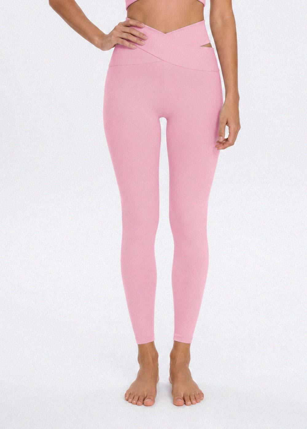 Crisscross Waist Workout Leggings