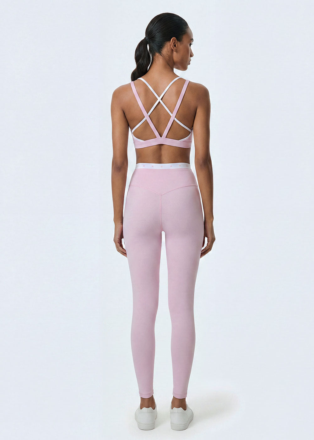 Contrast Print Athletic Slim Fit Yoga Leggings