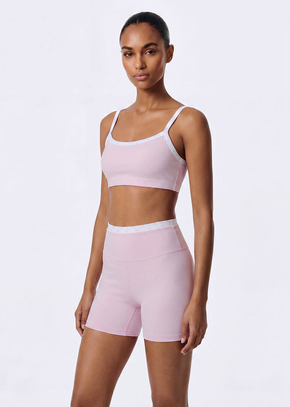 Compression Print Sports Shorts for Women