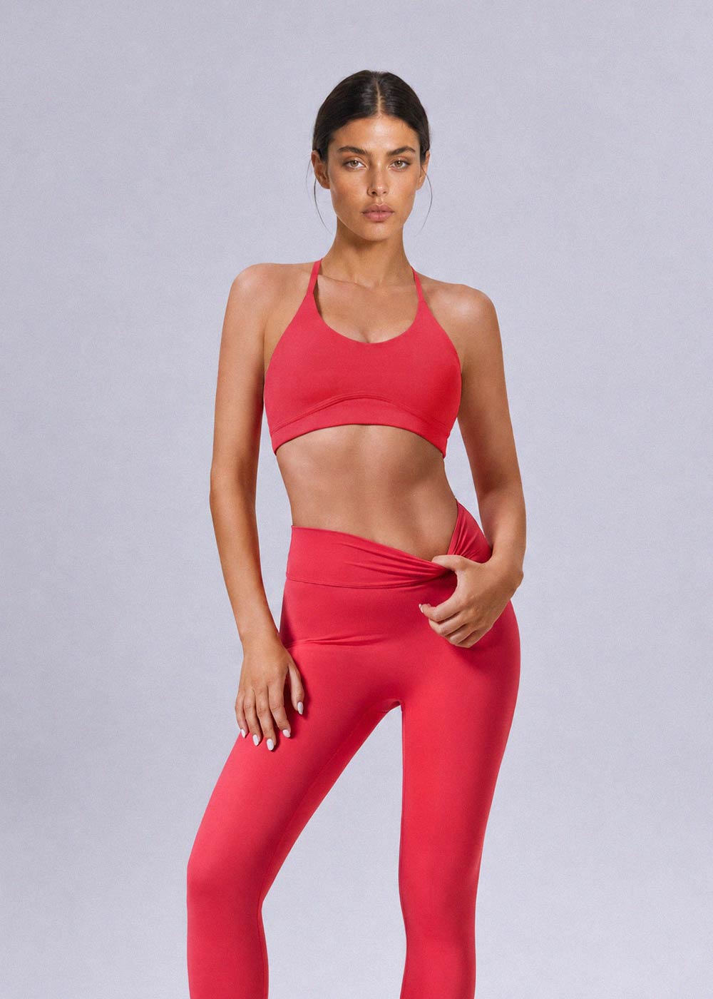 Halter Neck Eco-Friendly Sports Bra