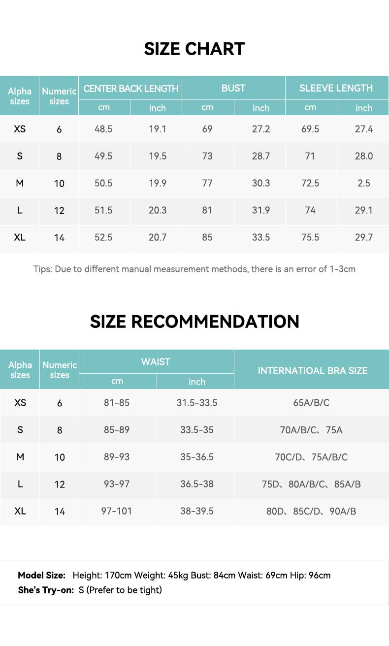 Quarter-Zip Slim-Fit Training Top Size Chart