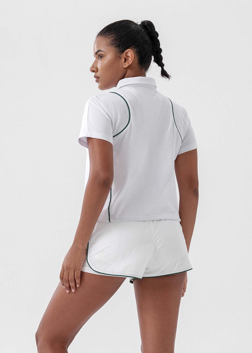 Built-In Liner Anti-Chafe Nylon Sport Shorts
